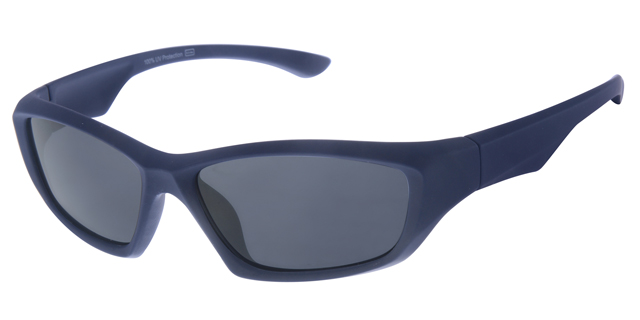 Børne Solbrille Blå Sport med Sorte glas