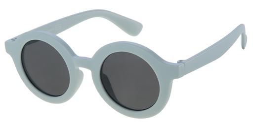 [505169-24020] Børne Solbrille mat blå med sorte glas
